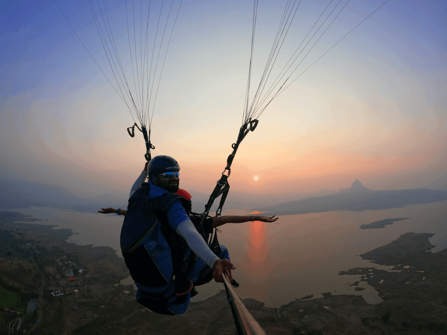paragliding in kamshet