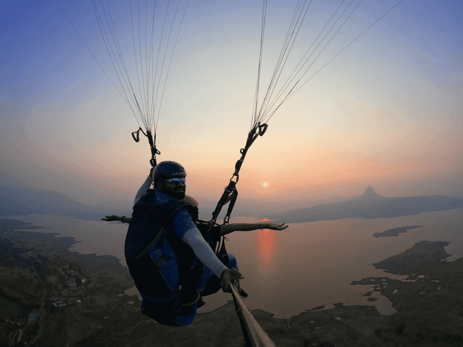 paragliding in kamshet